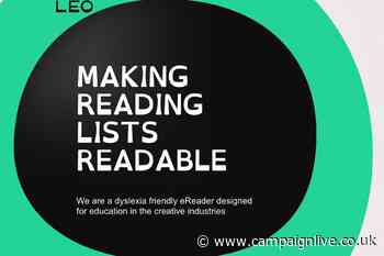 LEO puts Campaign articles on e-reader for advertising students with dyslexia