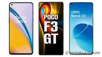 OnePlus Nord 2 vs Poco F3 GT vs Oppo Reno 6: Price in India, Specifications Compared