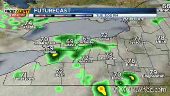 First Alert Weather: Hazy skies today with a thunder threat arriving Tuesday