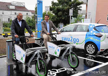 Mobilitätswende: Erste Ulmer Mobilitätsstation ist in Betrieb