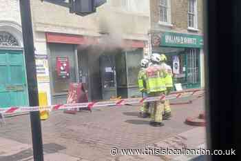 Live updates: Eltham High Street closed due to Costa fire