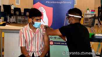 Once hard-hit by the virus, Scarborough celebrates half-million mark in vaccine doses