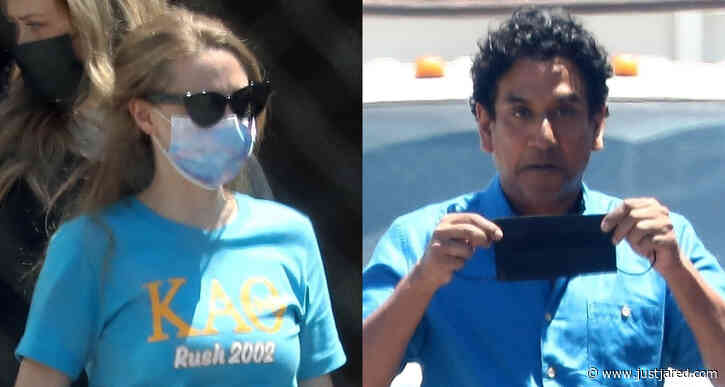 Amanda Seyfried Films Upcoming Elizabeth Holmes Series 'Dropout' with Co-Star Naveen Andrews