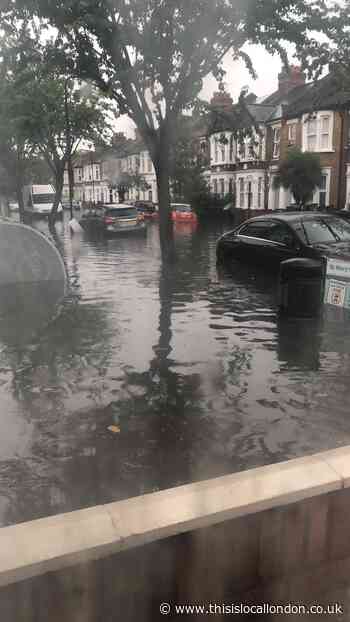 East London floods - Walthamstow residents describe knee-deep water