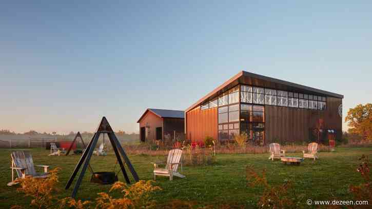 Moss designs home for microbrewery by customising a prefab rural barn