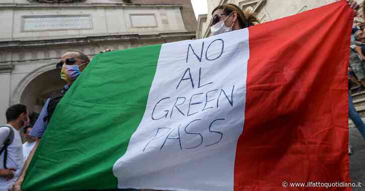 Green pass, martedì nuovo sit in a Roma contro l’obbligo. La Questura nega Piazza Montecitorio: sarà in Piazza del Popolo