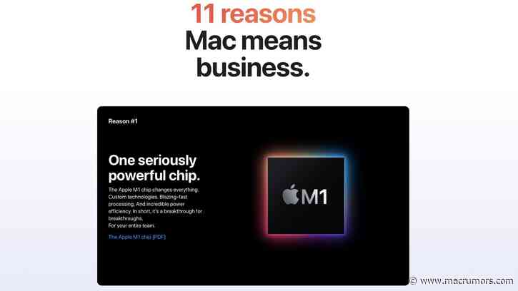 Apple Shares 11 Reasons Why Business Users Should Choose Macs
