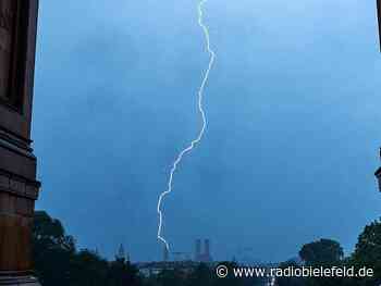 Gewitter und Unwetter bestimmen weiterhin das Wetter - Radio Bielefeld