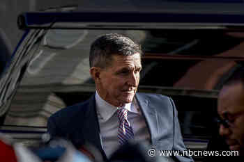 Michael Flynn says maybe he'll 'find somebody in Washington, D.C.,' after being given an AR-15