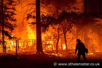 Homes burned as massive California wildfire gains strength - St Helens Star