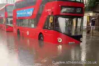 London homes, roads and Tube stations flooded as thunderstorms strike - St Helens Star
