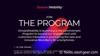 BlackBerry 5G smartphone is apparently still on the table