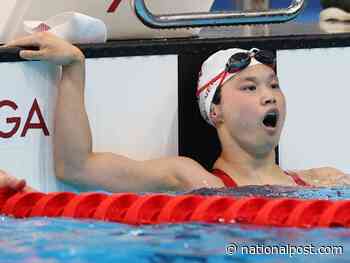 Scott Stinson: Maggie Mac Neil's Olympic dream comes true in golden swim for Canada - National Post