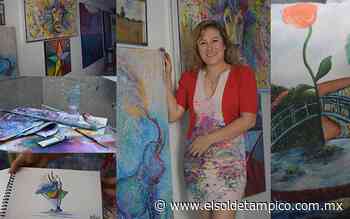 Montserrat Maciel, tampiqueña con el don de pintar valores - El Sol de Tampico