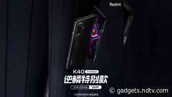 Redmi K40 Gaming Edition Inverse Scale Colour Option Launched, Redmi K50 Specifications Tipped