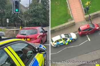 Police helicopter deployed in Peugeot pursuit through Bolton