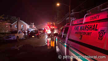Flames Rip Through West Mifflin Home In Overnight Fire
