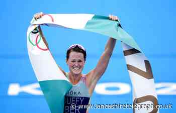 Triathlete Flora Duffy, whose mother is from Burnley, wins Olympic gold for Bermuda