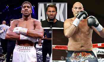 Anthony Joshua and Tyson Fury could FINALLY meet in February, reveals Eddie Hearn