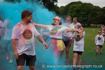 Burnley Colour Dash raises £15,000 for Pendleside Hospice