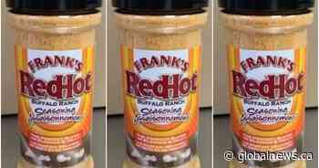 Voluntary recall issued for Frank’s RedHot Buffalo Ranch Seasoning