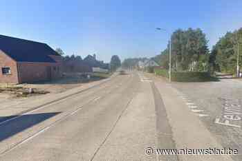 Tijdelijke verkeerslichten op Feynend (Mol) - Het Nieuwsblad