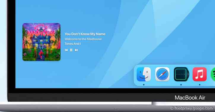 ‘Sleeve’ brings an Apple Music or Spotify now playing widget to your Mac’s desktop