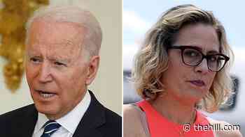 Biden, Sinema meet as infrastructure talks hit rough patch