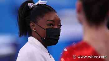 Simone Biles speaks on exit from women's team final