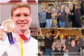 Vreugde en trots bij familie en supporters van bronzen Matthias Casse: “Op bed gaan liggen om te bekomen”
