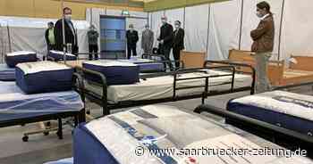 Kreis Neunkirchen baut Lazarett in Seminarsporthalle Ottweiler ab - Saarbrücker Zeitung