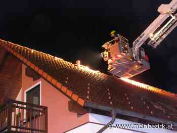 Sirenen heulten in Ternitz: Dachstuhlbrand mit Menschenrettung - Neunkirchen - meinbezirk.at