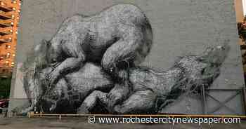 Rochester's infamous 'Sleeping Bears' mural vandalized