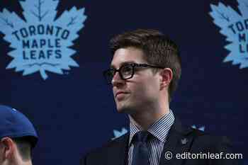 Toronto Maple Leafs: A Complete Breakdown of All Three Selections - Editor in Leaf