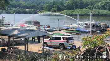 2 Boats On North Side Catch Fire