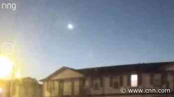 Meteor lights up night sky across five states