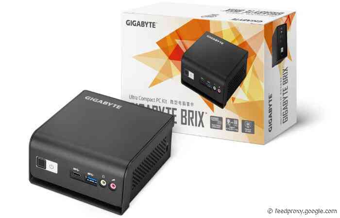 Gigabyte BRIX GB-BMCE-4500C barebone mini PC kit now available