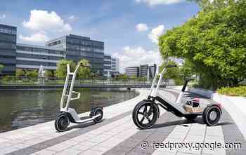 BMW Cargo bike and e-scooter concepts unveiled