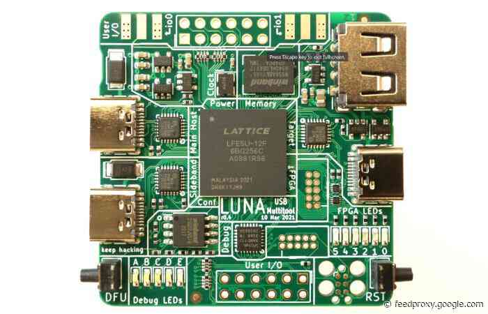 LUNA multitool for USB hacking, building and analyzing