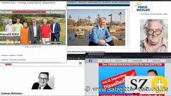 So machen sich die OB-Kandidaten in Salzgitter online - Salzgitter Zeitung