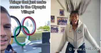 Olympic athletes are using TikTok to give a behind-the-scenes look at the Games     - CNET