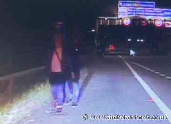 Pedestrians spotted walking on the M60 hard shoulder - The Bolton News