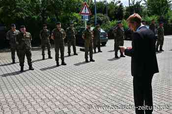 Bundeswehr beendet Einsatz für Kreisimpfzentrum Kenzingen - Kreis Emmendingen - Badische Zeitung