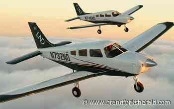 UND Aerospace students fly past long-standing record for hours in the air - Grand Forks Herald