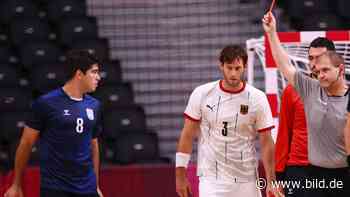 Olympia 2021: Handballer siegen, Uwe Gensheimer sieht Rot! - BILD