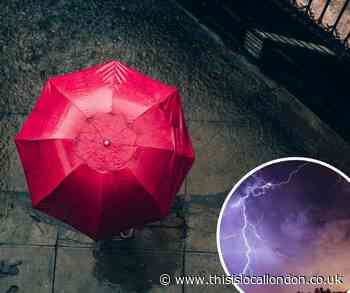 Met Office London weather: Thunderstorm and rain forecast