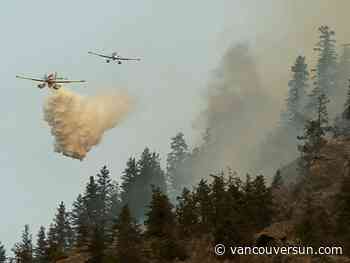 Cost of fighting B.C. forest fires already higher than all of last summer, with $206 million spent so far - Vancouver Sun