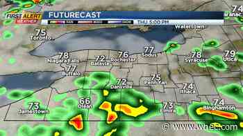 First Alert Weather: Improving weather Wednesday before showers and possible thunder return Thursday