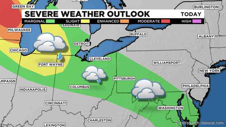 Pittsburgh Weather: Storm And Severe Weather Chances Return On Wednesday