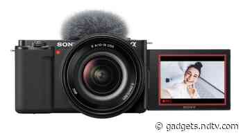Sony ZV-E10 Mirrorless Camera With 25-Megapixel Sensor, 4K Recording Launched for Vloggers, Content Creators